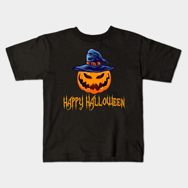 Halloween Kids T-Shirt by Magic Arts